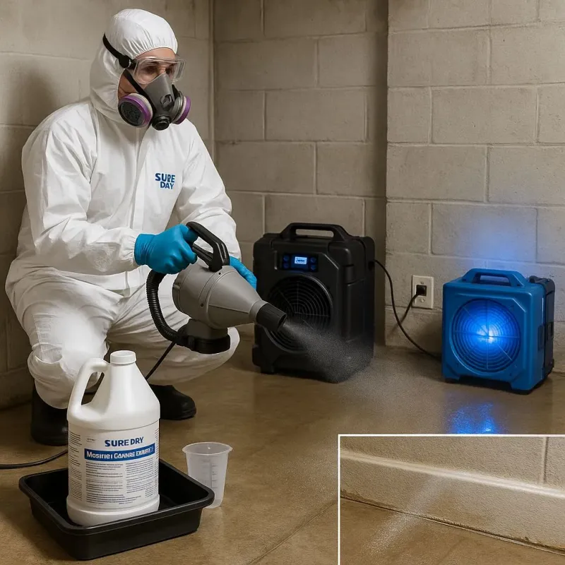 Sanitization and Odor Removal process in Manor, PA