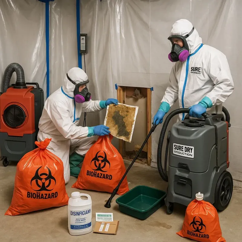 Contaminated Water Handling Protocols process in Manor, PA